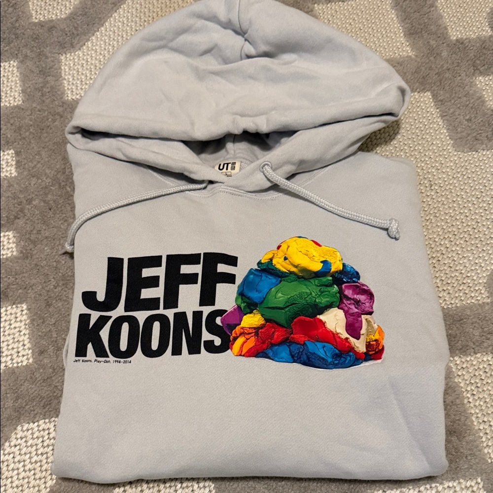 Uniqlo UT Jeff Koons Collab Gray Hoodie